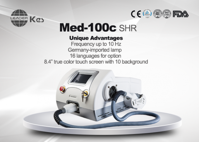 De ACHTERDEKSE SHR-Machine van de Haarverwijdering, 650950nm (u) IPL Schoonheidsmachine