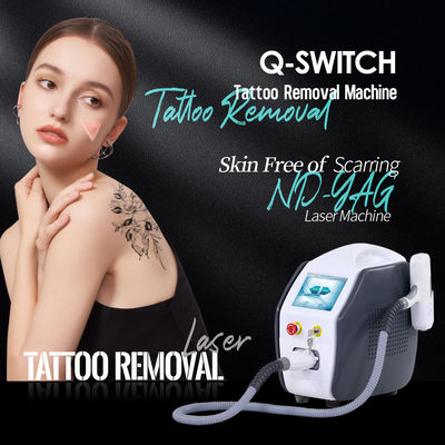 Medische Q-switch ND:YAG Laser tatoeage verwijdering machine