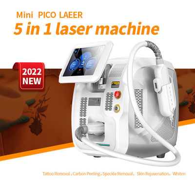 Professionele Q-geschakelde Nd Yag lasermachine voor tatoeage verwijdering
