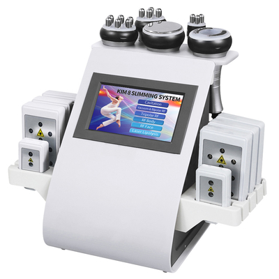 1 Mhz 40khz Laser Lipo en Cavitatie Machine Cellulitis Reductie