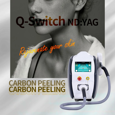 10ns Pico Mini Q Switched Nd Yag Laser Tattoo Removal