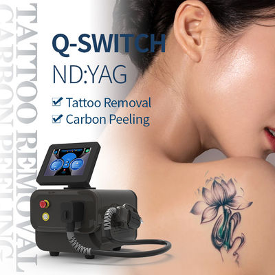 Q-Switched ND Yag Picosecond Laser Tattoo Removal Machine Pigmentatie verwijdering
