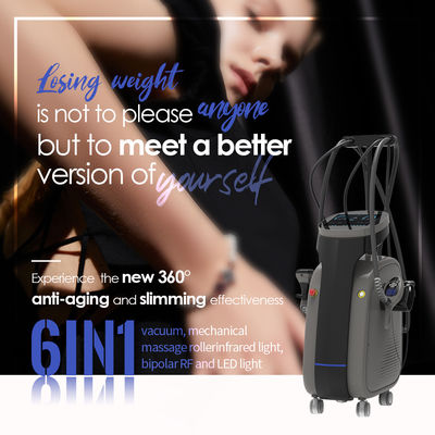 Vela Body Slimming Machine 6 Technology Huidverzorging Roller Cavitatie Slimming