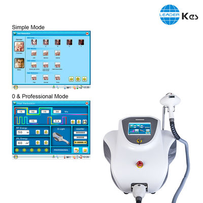 Professionele SHR IPL Vrouwen haarverwijderingsmachine 2000W