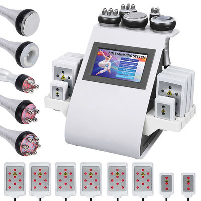 Geavanceerde 6-in-1 Lipo Laser Slimming Machine Met RF Cavitatie Vacuum