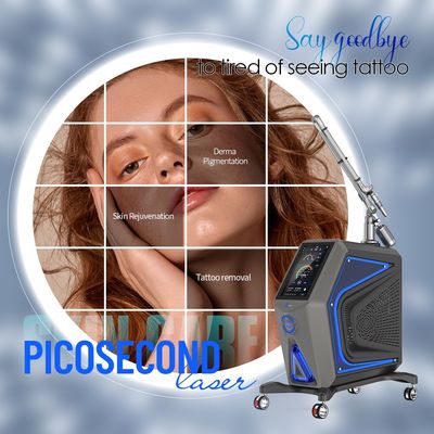 Pico Laser High Energy Pigment Removal Professionele tatoeage verwijdering machine