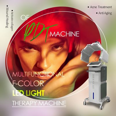 Led fotodynamische schoonheidsapparatuur 4 soorten lichtbron PDT-machine